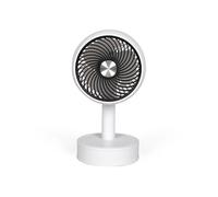 Mini ventilateur de bureau rechargeable - Livoo - TEA310W - Blanc