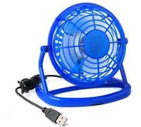 Mini ventilateur - TRIXES - Bleu - USB - Silencieux - 20 dB