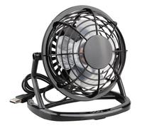 Mini ventilateur de bureau USB silencieux pour bureau ou étudiant, ventilateur de table portable avec alimentation USB, 15 x 9 x 14,5 cm, bleu