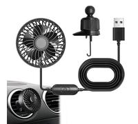 Mini ventilateur de camion portable Plug and Play avec 3