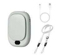 Mini Ventilateur de Cou Portable,4 Vitesses,Rotation a 270°,Rechargeable Par USB,Mains Libres,Réglable,Clipser a la Ceinture,avec Écran LED,Cordon et Support,pour les Voyages,Activités de Plein Air