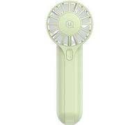 Mini Ventilateur de Poche Portable 3 Vitesses Compact Rechargeable 1200mAh Vert