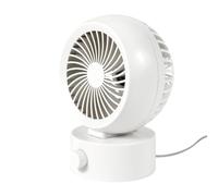 Mini ventilateur de recirculation d'air de bureau USB silencieux et efficace, il suffit de le brancher dans le port USB de votre ordinateur portable ou adaptateur mural pour profiter d'un SYz198