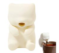 Mini ventilateur de refroidissement alimentaire - Refroidisseur portable en forme de chat rechargeable par USB pour un refroidissement rapide des repas et des boissons, design compact et sûr avec un