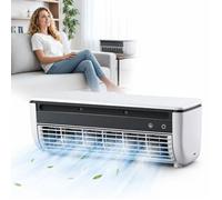 Mini Ventilateur de refroidissement Portable , brumisateur 6000mAh,Mural Sans Conduit Avec Télécommande Et Ventilateur À 3 Vitesses