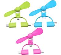 Mini ventilateur de refroidissement USB-C portable, idéal pour l'été et compatible avec tous les appareils. Ce ventilateur de type C garantit une