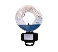 Mini ventilateur de table Tango 2,5 W 5 V en blanc élégant. Dimensions compactes de 14,5 x 14,5 x 10 cm. Orientable et alimenté par port USB, idéal pour n'importe quel espace. Rafraîchissez votre