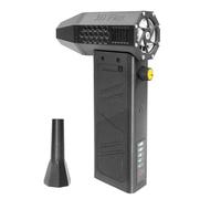 Mini ventilateur de turbo-séchage, moteur sans balais, ventilateur portable 62 m/s, affichage de la puissance avec charge turbo de type C