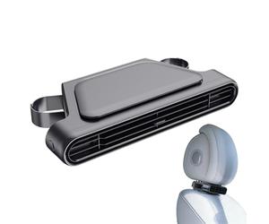 Mini ventilateur de voiture portable - Ventilateur de voyage USB, dispositif de refroidissement portable avec diffuseur d'aromathérapie, accessoires faciles à installer, maintient le flux d'air confor