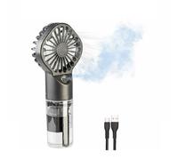 Mini-Ventilateur et brumisateur noir nomade