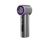 Mini ventilateur manuel - Outil de refroidissement portable rechargeable par USB, ventilateur portable à main | pour voyage, bureau, maison, camping, parc à thème, aller à l'école, enfants, adultes