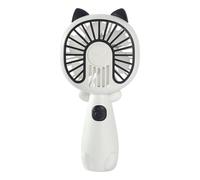 Mini Ventilateur Nomade - Rafraîchisseur Étudiant Silencieux | Mignon Chat Personnel USB | Appareil Pliable De Poche Rechargeable Voyage Bureau Extérieur Maison Cadeau Léger Femme Fille Enfant Ami