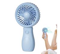 Mini ventilateur portable à 3 vitesses - Faible bruit - Refroidisseur de | Ventilateur compact avec flux d'air puissant et silencieux pour n'importe quel réglage. Idéal pour le bureau