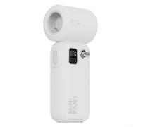 Mini ventilateur portable à écran LED avec plusieurs vitesses, léger et rechargeable, parfait pour les aventures en plein air ou pour une utilisation à la maison