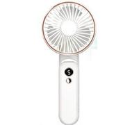 Mini Ventilateur Portable Avec Batterie 3600mAh blanc AQ0468 vendos85 G