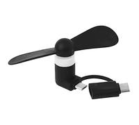 Mini ventilateur portable de voyage pour téléphone portable Type-C Micro USB C Refroidissement pour téléphones Android Ventilateur USB Ventilateur de téléphone portable Type C Micro USB Portable