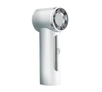 Mini ventilateur portable d'été turbo, petit ventilateur personnel rechargeable pour bureau, camping, bureau, voyage, chevet électrique à LED rechargeable