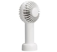BBC Mini ventilateur ptb stand et rechargeable Blanc