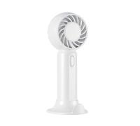Mini ventilateur portable, rechargeable par USB, 3 vitesses, petit ventilateur de bureau personnel avec base, léger, maquillage, voyage, plage, intérieur et extérieur, pour filles et femmes élégantes
