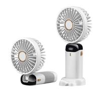 Mini ventilateur portable, rechargeable par USB, silencieux, puissant, idéal pour les chambres d'étudiants et les lits.(Y041)