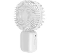 Mini Ventilateur Portable Ultra-Compact avec Batterie Rechargeable 250mAh Blanc