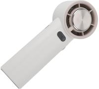 Mini ventilateur portable USB rechargeable à semi-conducteur à haute vitesse 3600mAh pour le camping, le voyage et le bureau Blanc