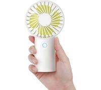 Mini Ventilateur Portatif avec batterie 4000mAh noir AQ0481 vendos85 Noir G