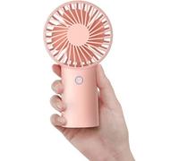 Mini Ventilateur Portatif avec batterie 4000mAh rose AQ0480