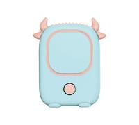Mini ventilateur rechargeable par USB, ventilateur de cou portable sans pales et à vitesse réglable pour une utilisation toute l'année