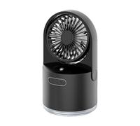 Mini ventilateur rechargeable - Refroidisseur portable avec humidificateur, dispositif USB pour bureau, chambre d'enfant, maison, étude, camping
