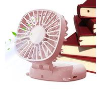 Mini ventilateur suspendu au cou - Mini USB portable, Silent Electric | Appareil personnel à main de maison pliable de dessin animé avec flux d'air réglable pour le bureau de voyage ou de sport au