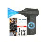 Mini ventilateur turbo à jet, ventilateur turbo 140 000 tr/min, souffleur à air électrique sans fil portatif, souffleur à air portatif avec moteur sans balais 52 m/s, turbo cyclonique haute performanc