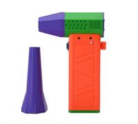 Mini ventilateur turbo à réaction 140000 tr/min, puissant conduit haute vitesse, du vent 62 m/s, moteur sans balais, souffleur violent(Black-2)