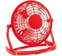Mini ventilateur USB de 14 cm rouge AQ0510 vendos85 G
