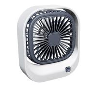 Mini ventilateur USB - Fans de bureau réglables portables pour le travail et l'étude | Ventilateur de refroidissement personnel compact carré, alimenté par USB, idéal pour l'été, les voyages et l'util