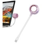 Mini Ventilateur USB Portable avec Lumière - Mini Ventilateur Usb Flexible | Fredare Personnel pour Filles Femmes, Ventilateur De Breeze De Voyage Compact pour Lappop, Mobile, PC, Dispositif De