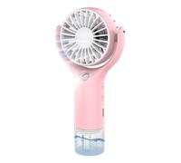 Mini Ventilateur - USB Rechargeable 3 Vitesses - Petit Ventilateur Portatif - Pour Extérieur Plage Voyage Terrasse Camping
