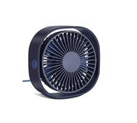 Mini Ventilateur USB Silencieux Portable 3 Vitesse Réglable pour Bureau Sport Voyage Alimenté par USB - Bleu