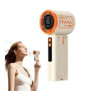 Mini ventilateur | Ventilateur portatif rechargeable - USB électrique alimenté par piles, appareil de refroidissement personnel silencieux pour homme et femme pour voyage, intérieur, cuisine, maison