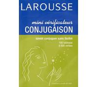 Mini vérificateur conjugaison: Savoir conjuguer sans fautes