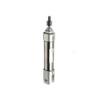 Mini vérin pneumatique à double chape, double effet, tige simple, alésage 16 mm, course 5 à 200 mm, avec goupille, 1 pièce(Stroke 15mm)
