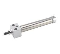 Mini vérin pneumatique à tête carrée, alésage 20/25/32 mm, corps en acier inoxydable, magnétique, MAR20 x 50 x 150 x 100 x 200 x 300 mm(MAR20x50S)