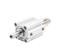 Mini-vérin pneumatique carré réglable SDAJ SDAJ25-20-20 SDAJ32-30-20 SDAJ32-40-20 avec/sans magnétisme(No Magnet,SDAJ32-75-25)