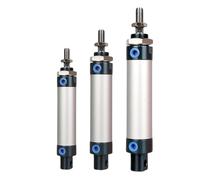 Mini vérins pneumatiques à aimant, vérin pneumatique à double effet, alésage MAL16, MAL20, MAL25, MAL40(Bore 20mm,75mm Stroke)