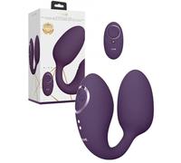 Mini vibrant double vibrateur vaginal en silicone pour clitoris point g