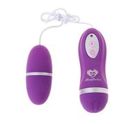 Mini Vibrant Oeuf d'amour en silicone double fréquence étanche 12 pour femmes avec cordon