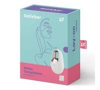 Satisfyer White Temptation Mini vibrateur Ambidextre