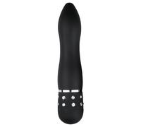 Mini vibromasseur courbé noir - Easytoys Diamond