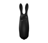 Mini Vibromasseur Pocket vibe lapin noir - ADRIEN LASTIC