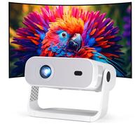 Mini Vidéoprojecteur 4K【Apps Officielles/Live TV/Rotation 330°】